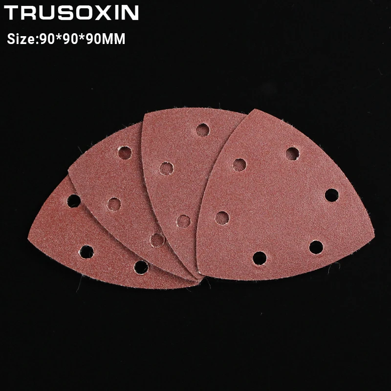 25pcs 90mm Delta Sander Sandpaper Hook & Loop Sanding Paper Abrasive Woodworking Tools with Grit 40 60 80 100 120 150 180 240 25pcs lot blank sublimation mdf wooden luggage tags with punch hole transfer custom luggage tag diy consumables both sides print