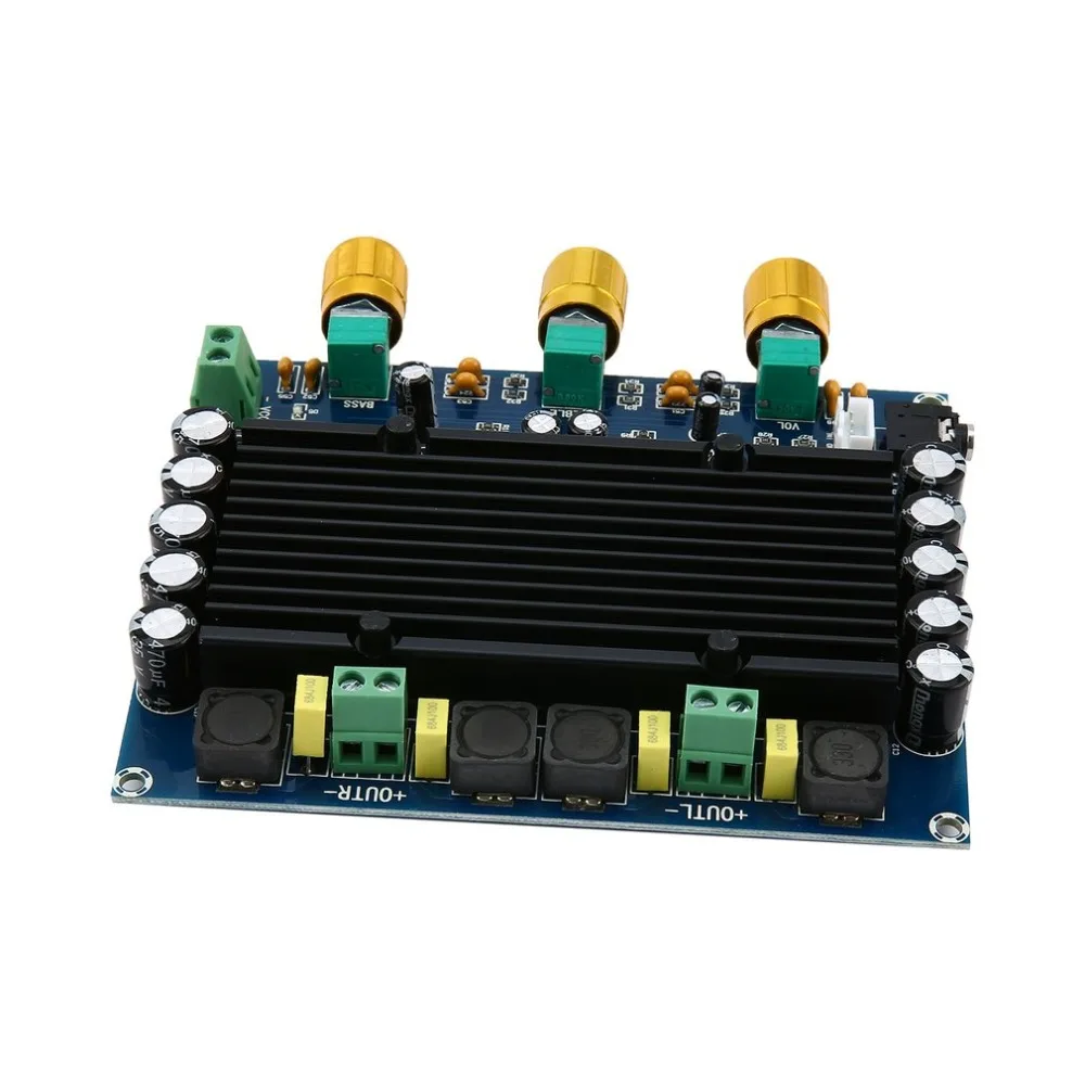 Новая версия высокой мощности усилители двойной чип TPA3116D2 150 Вт x 2 цифровой усилитель доска 12-24 В двойной стерео канала Прямая поставка