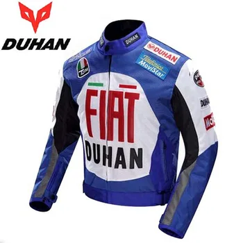 

600D Oxford off road motorcycle jacket DUHAN professional Moto racing jackets motorcycle riding clothes Black blue red colors