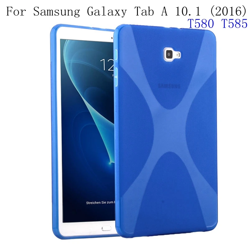 Чехол для samsung Galaxy Tab A 10,1 T580 T585, GARUNK X-Line, мягкий силиконовый полупрозрачный гелевый Чехол из ТПУ для SM-T580