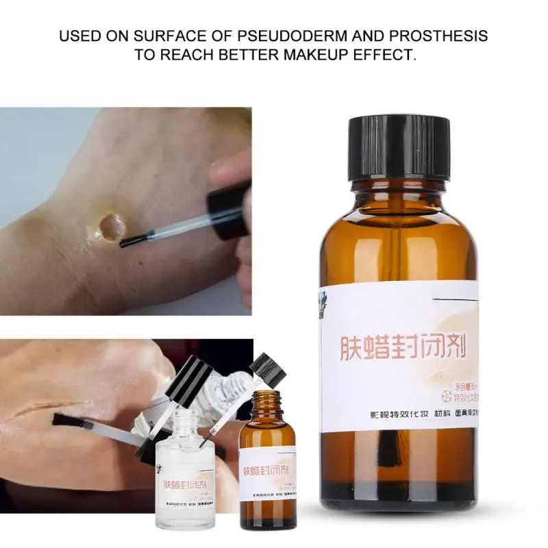 

Fake Wound Scar Makeup Wax Stage Makeup Professional Fake Wound Scar Skin Wax Sealant Special Makeup Tool for Halloween Party