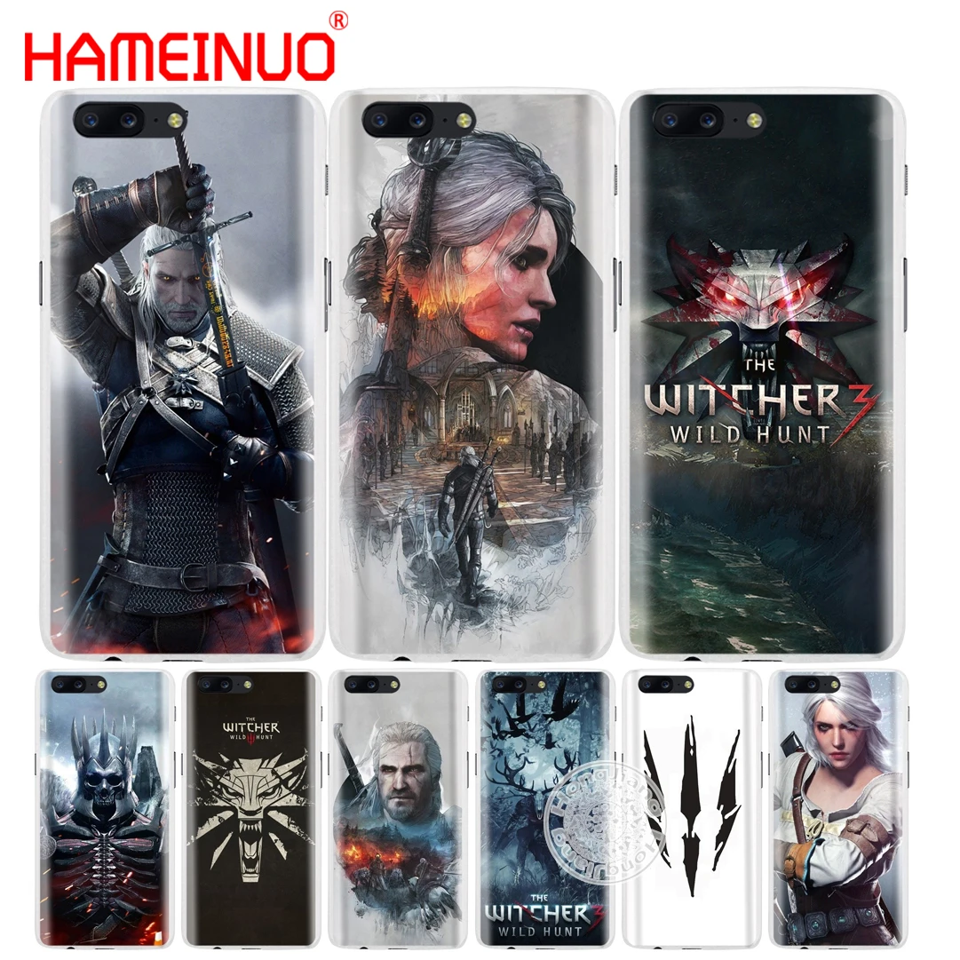 

HAMEINUO The Witcher Wild Hunt cover phone case for Oneplus one plus 5T 5 3 3t 2 X A3000 A5000