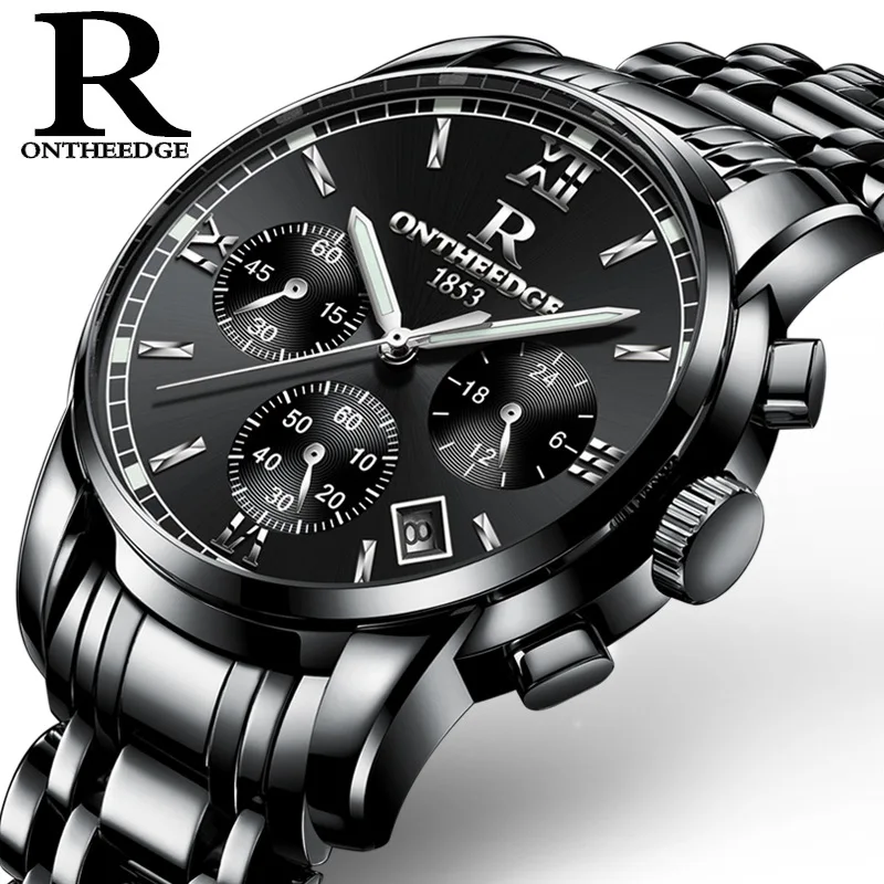 

2018 HOT Small Dial Work Waterproof Luminous Men Watches Top Brand Luxury Men's Quartz-watch Wrist Watches Relogios Homens clock