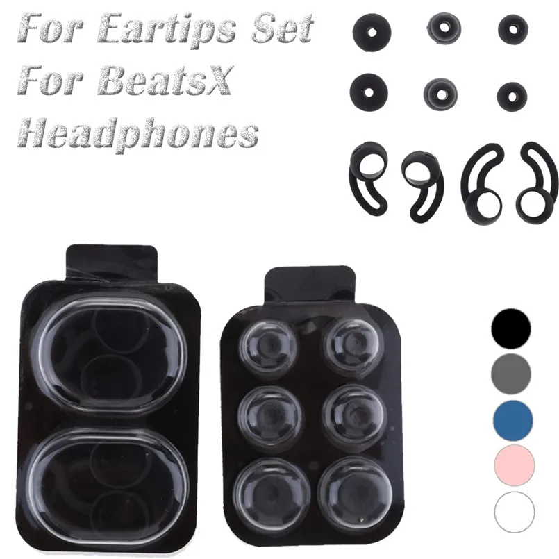 1Sets Silicone Earbuds Eartips Buds For Beatsx Urbeats TOUR Earphone Headsets 