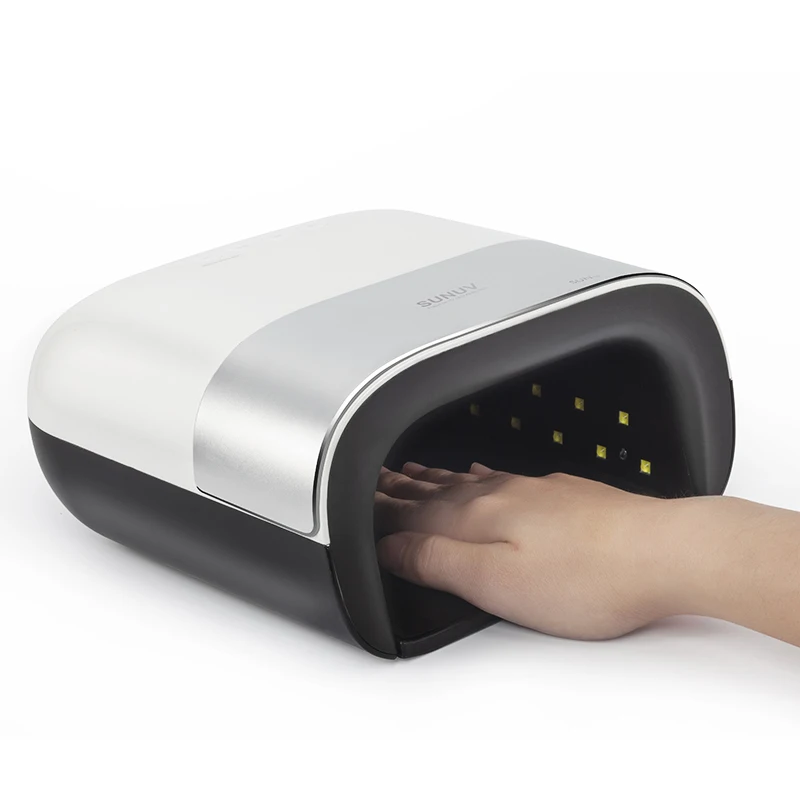SUNUV Silver SUN3 48W UV Lamp Dryer lampe UV Nail Lamp for Women Led Nail Dryer