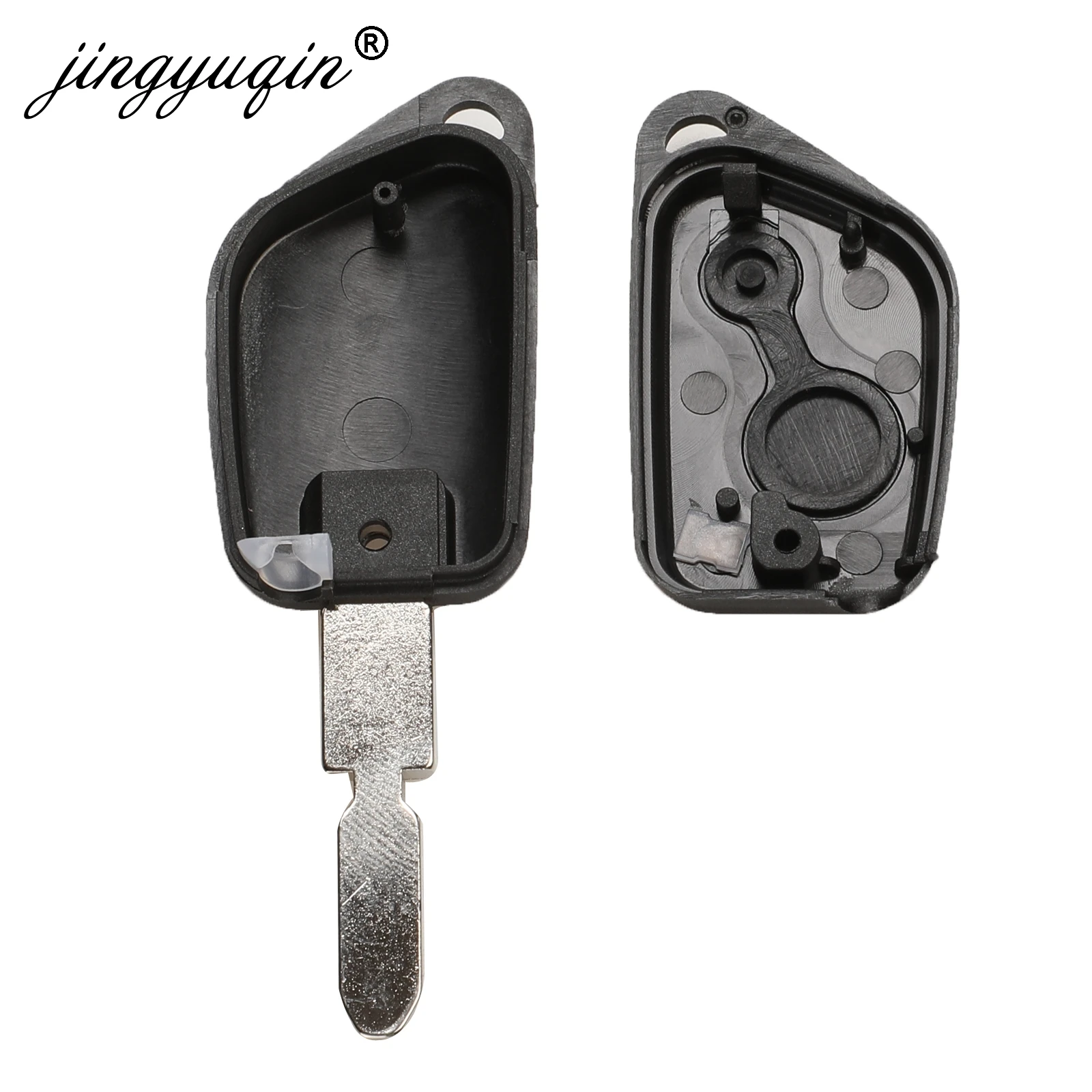 Jingyuqin 10X2 Кнопка дистанционного ключа чехол для peugeot 206 306 205 405 Citroen Elysee Picasso Saxo Xsara Berlingo C2 C3 C4