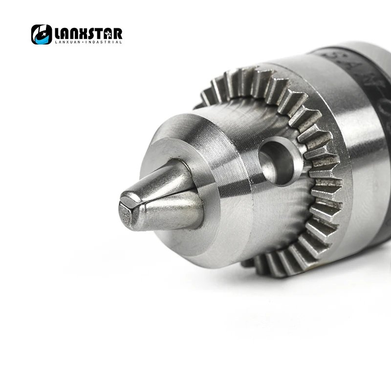 Lanxstar B10 Micro Motor Tapered Chuck With Casing And Motor Shaft3.17mm 4mm 5mm 6mm 6.35mm 7mm /8mm Power Tool Clamping 0.6-6mm