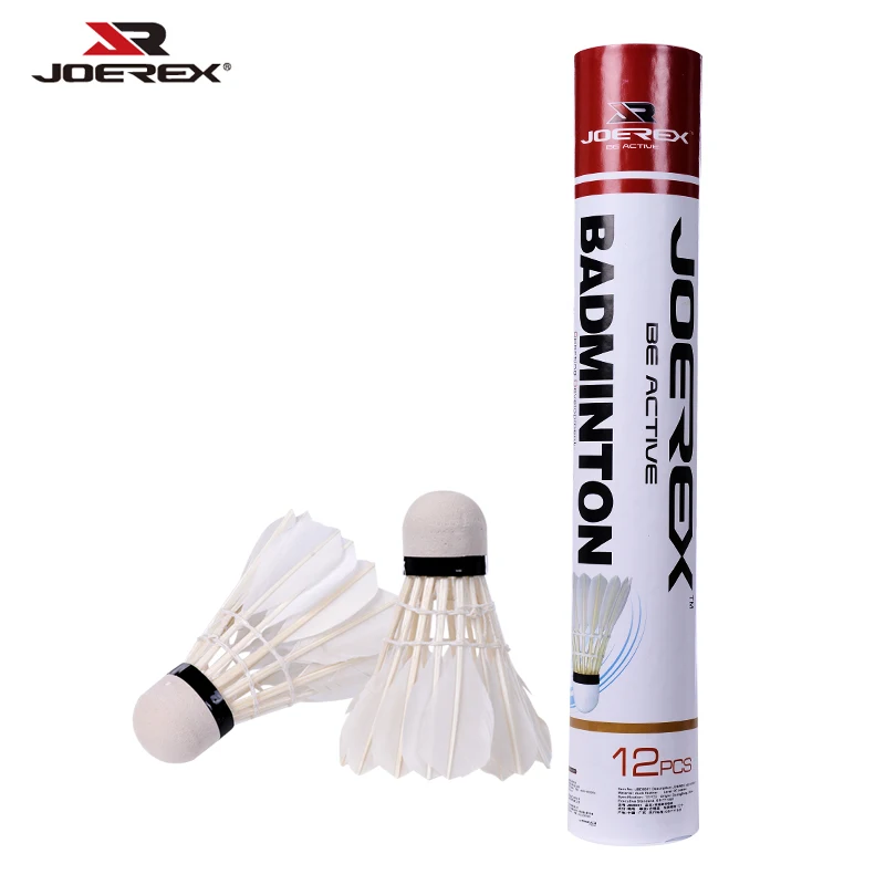 12 Piezas Volantes de Plumas de Nylon Volantes Deportivos B/ádminton de Entrenamiento Bolas de Pajaros con Caja de Almacenamiento para Entrenamiento de Pelota Ejercicio Gimnasio Juego de Fitness