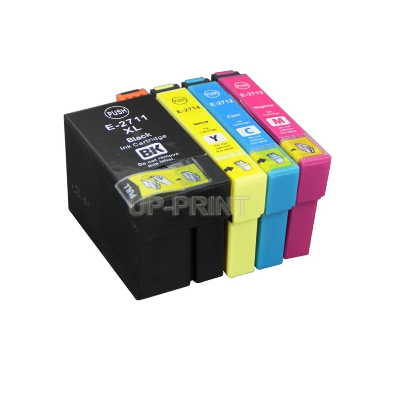 4 шт. 27XL T2711 чернильный картридж для рабочей силы WF7110 WF7610 WF7620 WF3620 WF3820 WF3640 3640D 7110DTW