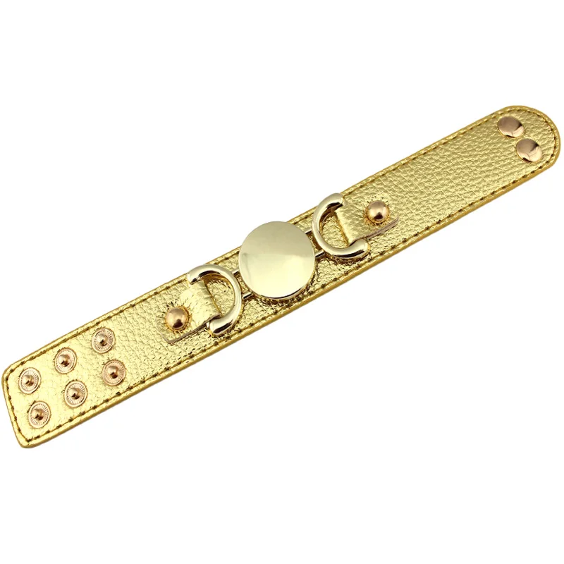 Браслеты манжеты B1596 Monogram женские ювелирные изделия из натуральной кожи с