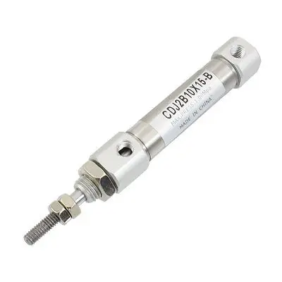 

Double Action 25/64" Bore 19/32" Stroke 1.0 Mpa Stainless Steel Air Cylinder Free Shipping
