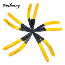 5 pcs CFS-2 Two-port Fiber Optic Stripping Plier for Peeling Optical Fiber Jacket and Buffer Coating Used in FTTH and CATV Works