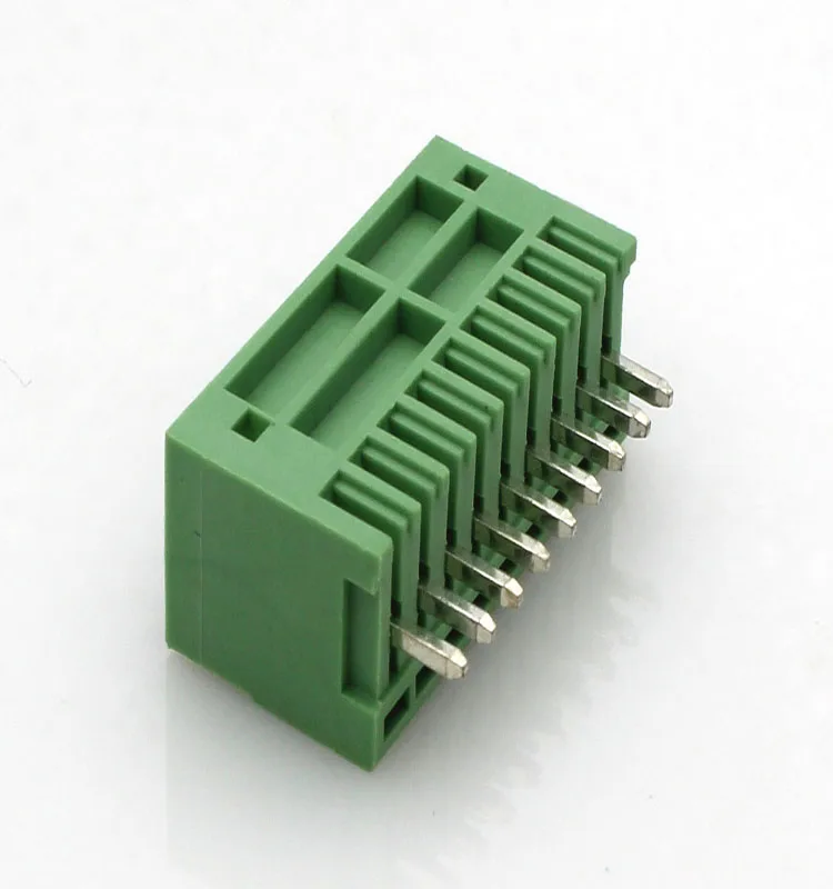 20 шт. шаг 2 5 мм 15EDGK VC 2P 3P 4P 5P 6P винтовой разъем PCB клеммный блок подключаемый