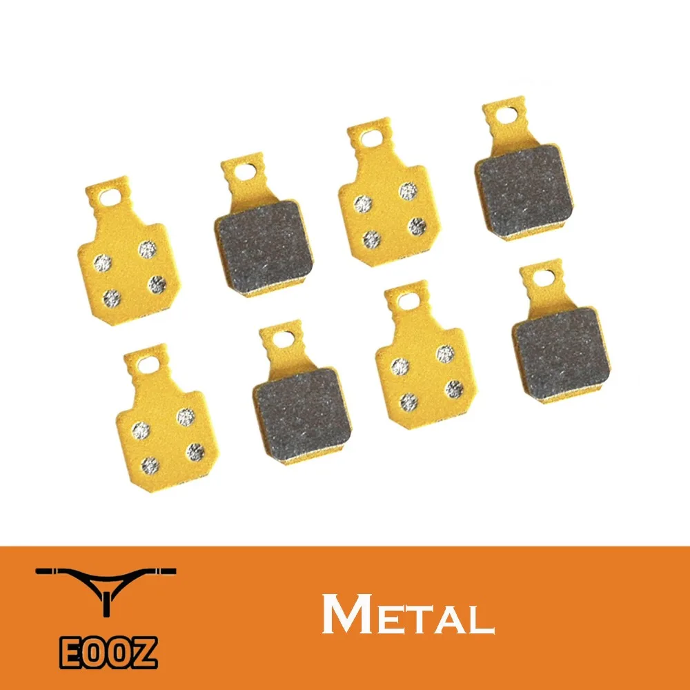 EOOZ 4 Pairs Metal Bicycle Metallic Disc Brake Pads For Magura M5 M7