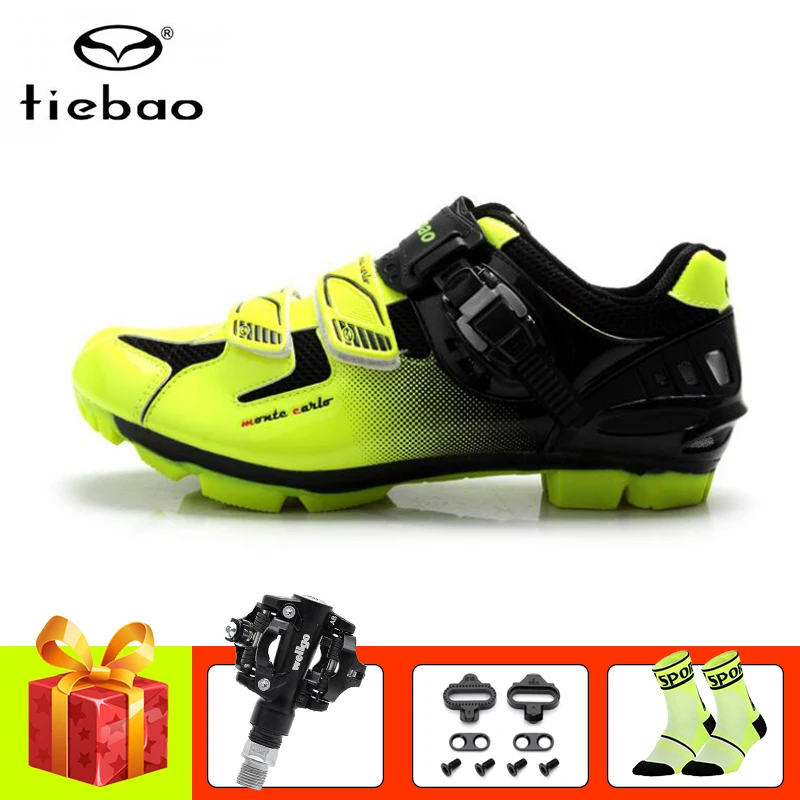 Tiebao Pro обувь для велоспорта mtb spd педали горного велосипеда мужчин и женщин zapatillas