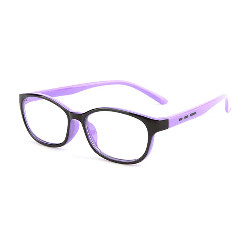 Детские солнцезащитные очки, синий светильник, блокирующие очки, Детская оптическая оправа, прозрачные очки для девочек и мальчиков, цифровые, деформационные, игровые, UV400 - Цвет оправы: C1