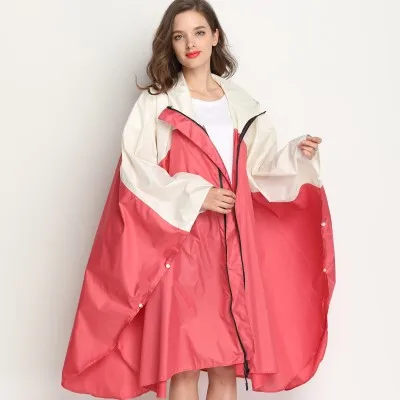 cloak raincoat women cute trench coat female waterproof free breathing ...