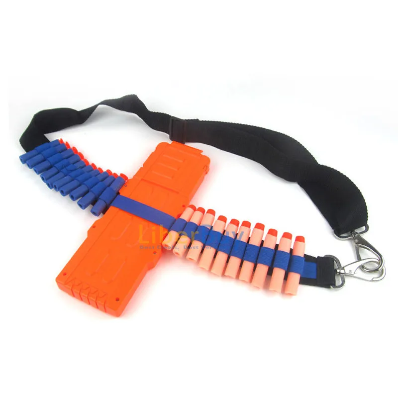 New Shoulder straps Kit Shoulder Girdle Belt for Nerf Darts Toystorage plasticstrap veststrap