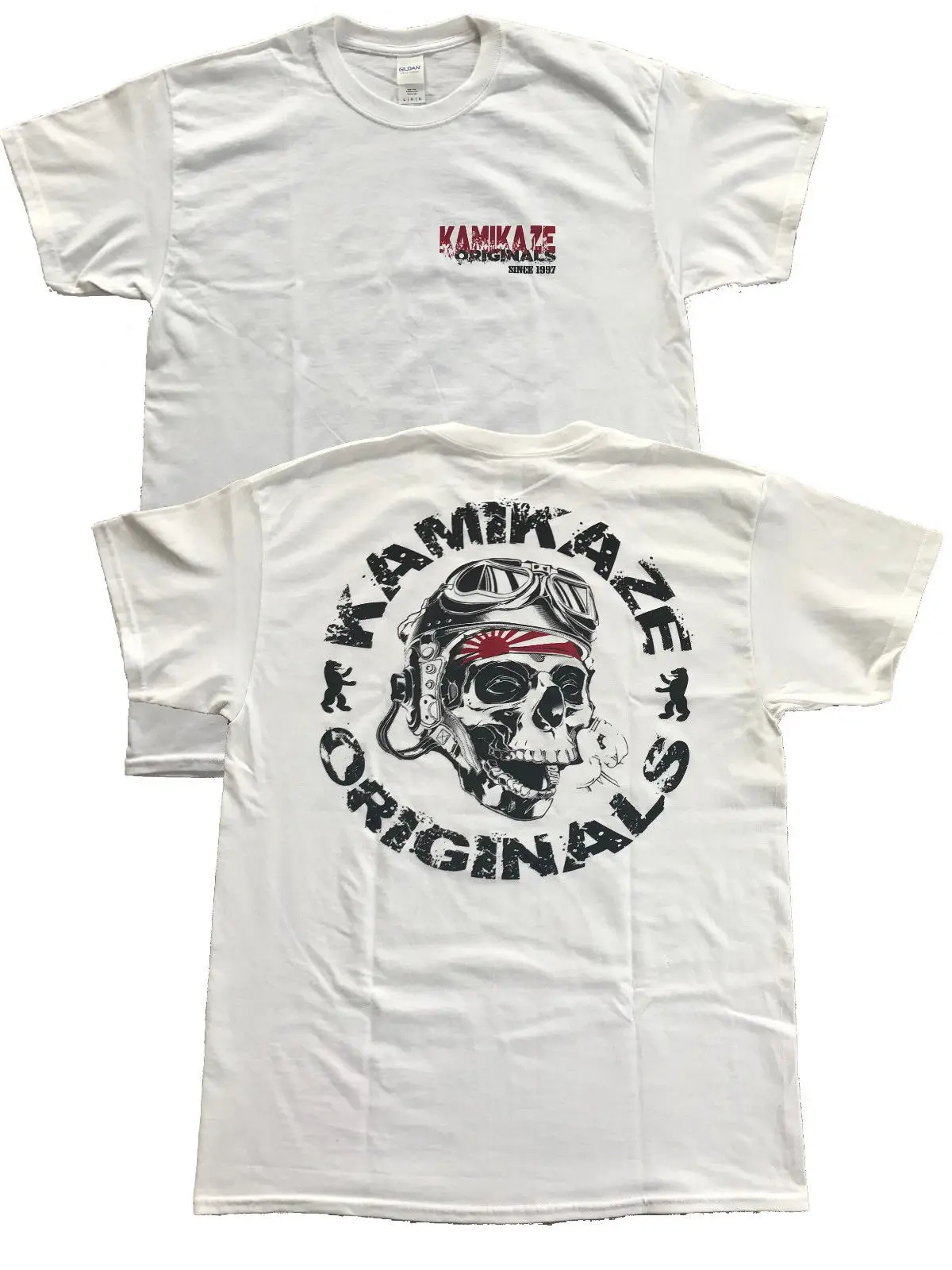 

2019 New Brand Hot Kamikaze Life - Originals T-Tee Shirt -White- XXL Tee Shirt