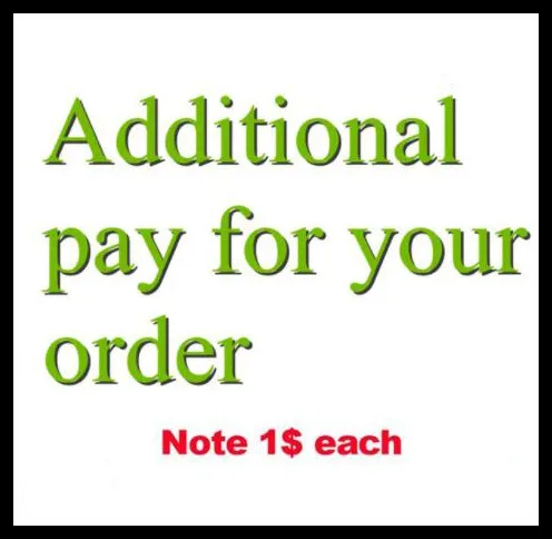 

Special Payment Link For Extra Shipping Cost or Additional Pay on The Order