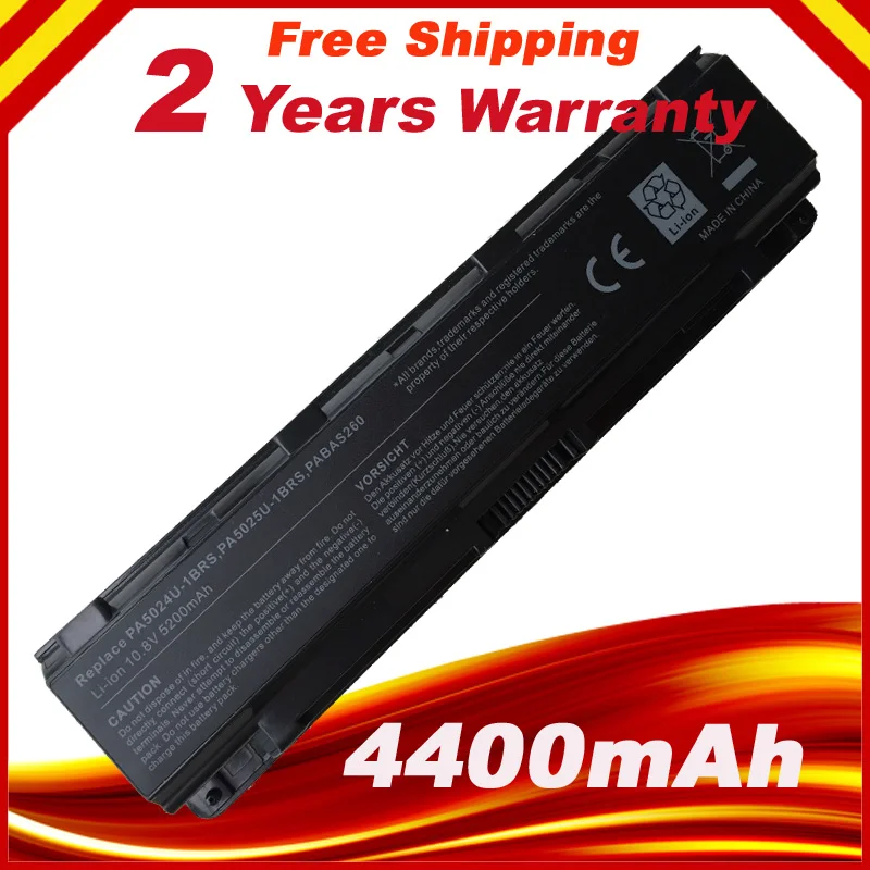 Аккумулятор для Toshiba Satellite C800 C840 C850 C870 L70 L800 L830 L840 L850 L870 M800 M840 P800 P840 P850 P870 C855 PA5024U-1BRS |
