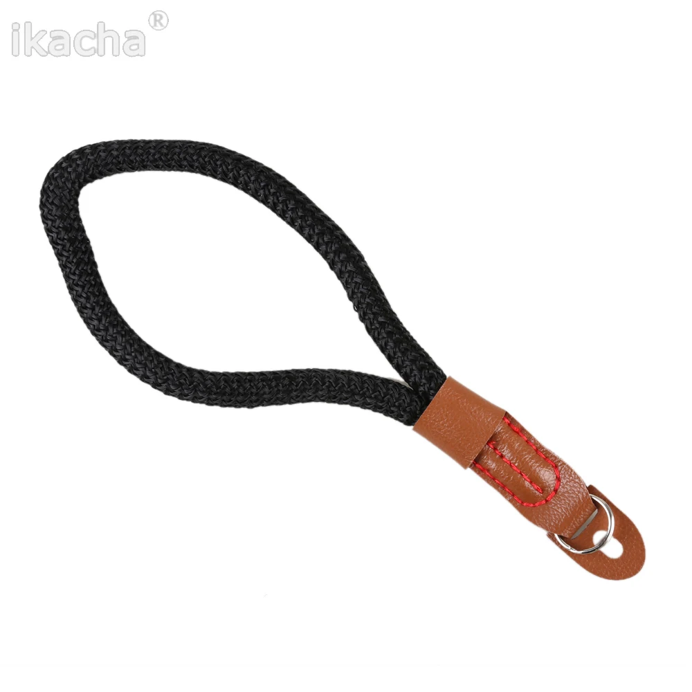 Camera Strap Wrist Band 1Pcs Hot Sale Hand Nylon Rope Camera Wrist Strap Wrist Band Lanyard For Leica Digital SLR Camera leica (1)