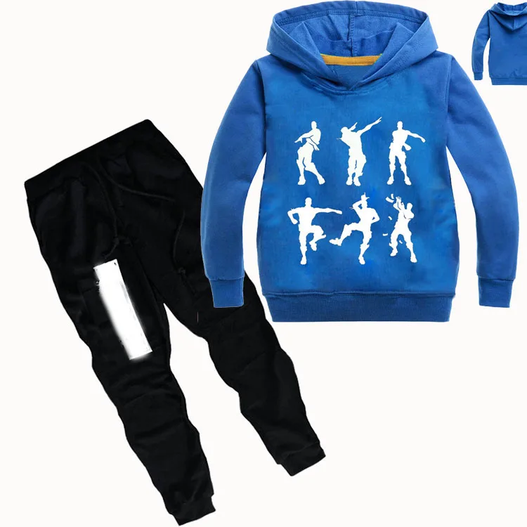 Z& Y/ г., осенняя модная одежда для детей от 2 до 16 лет Ninjago/вечерние толстовки с капюшоном и штаны комплект одежды для мальчиков, одежда для девочек детский спортивный костюм - Цвет: COLOR 8