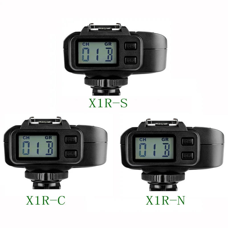 

Godox X1R-C / X1R-N / X1R-S TTL 2.4G Wirelss Flash Receiver for X1T-C/N/S Xpro-C/N/S Trigger Canon / Nikon / Sony Dslr Speedlite