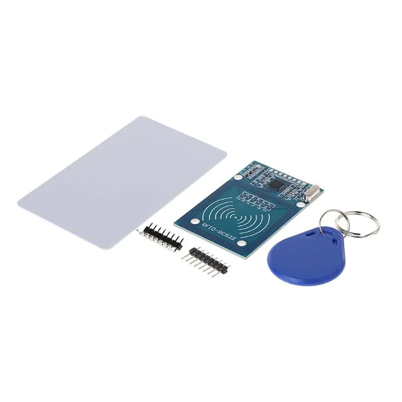 Комплект RFID RC522 считыватель чип карта NFC сенсор модуль кольцо для ключей датчик