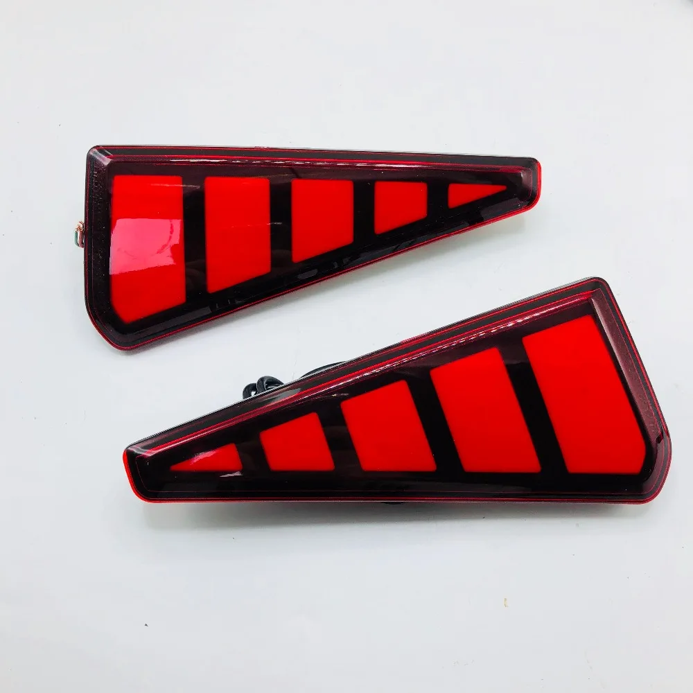 one set LED For Toyota Voxy 80 Rear Bumper Reflector Lens Stop Brake Lights 2018 DRL daytime running light one set LED For Toyota Voxy 80 Rear Bumper Reflector Lens Stop Brake Lights 2018 DRL daytime running light