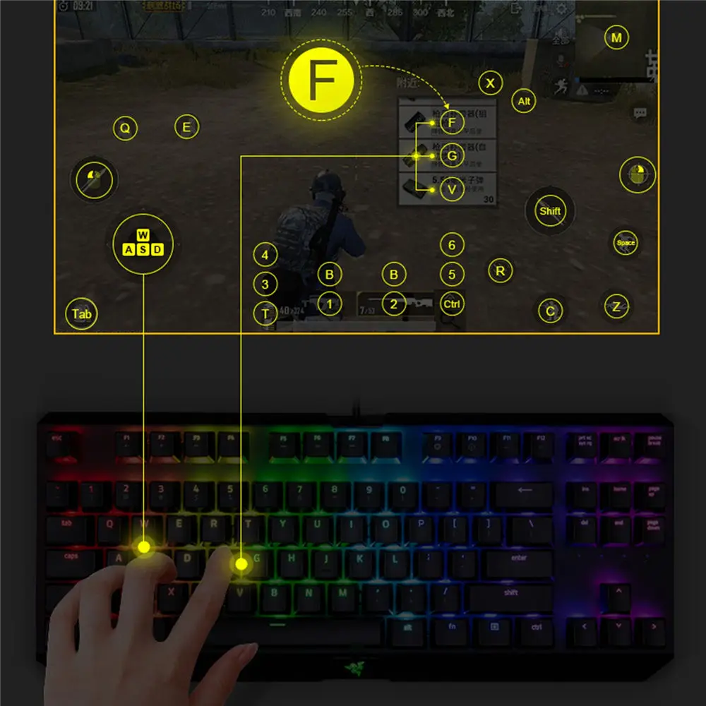  New X1 BattleDock Gaming Trigger bluetooth Gamepad Keyboard Mouse Converter Station for FPS mobile 