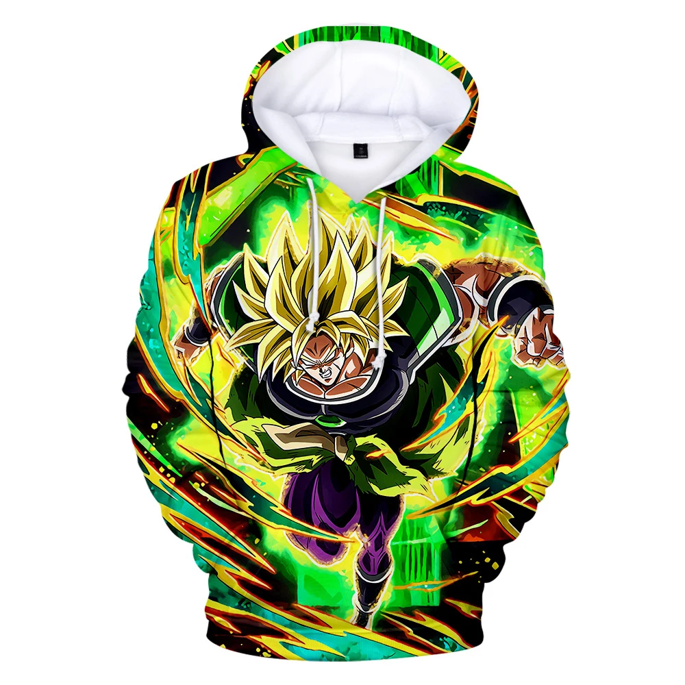 

Hip Hop 3D Dragon Ball Super Broly Hoodies Men/Women Jacket Fashion casual streetwear Sweatshirt funny Pullover Boy/Girl hoody