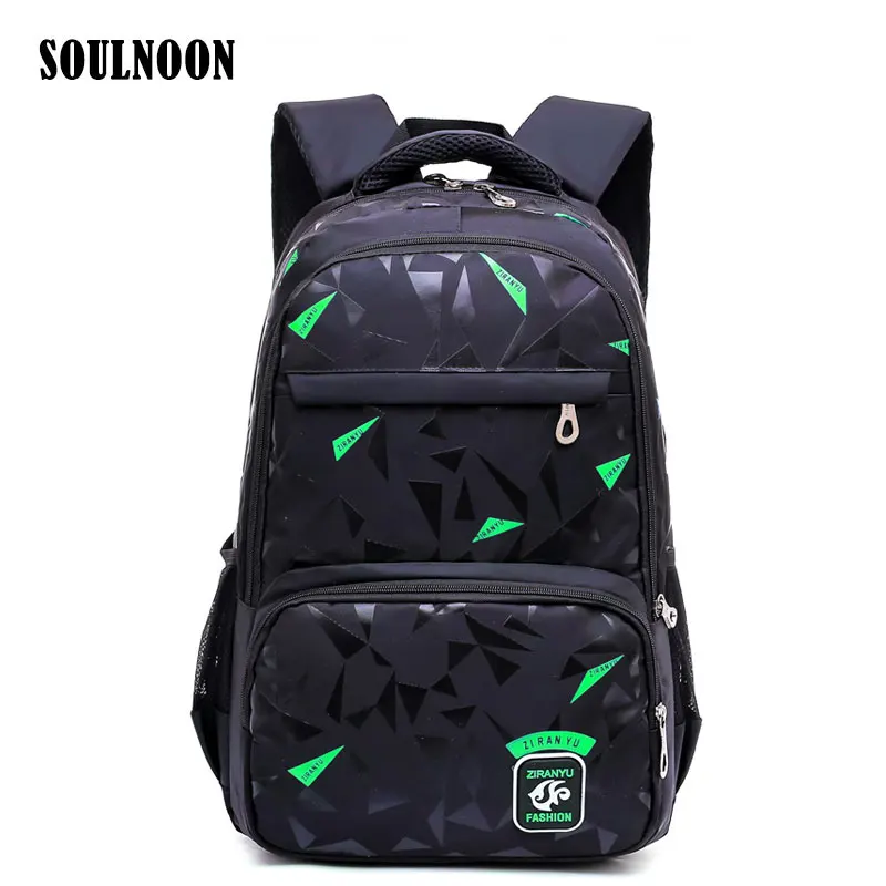 

New Children School Bags Boys Large Capacity Casual Student Bag Teenager Laptop Travel Knapsack Korean Backpack Mochila Bolsas
