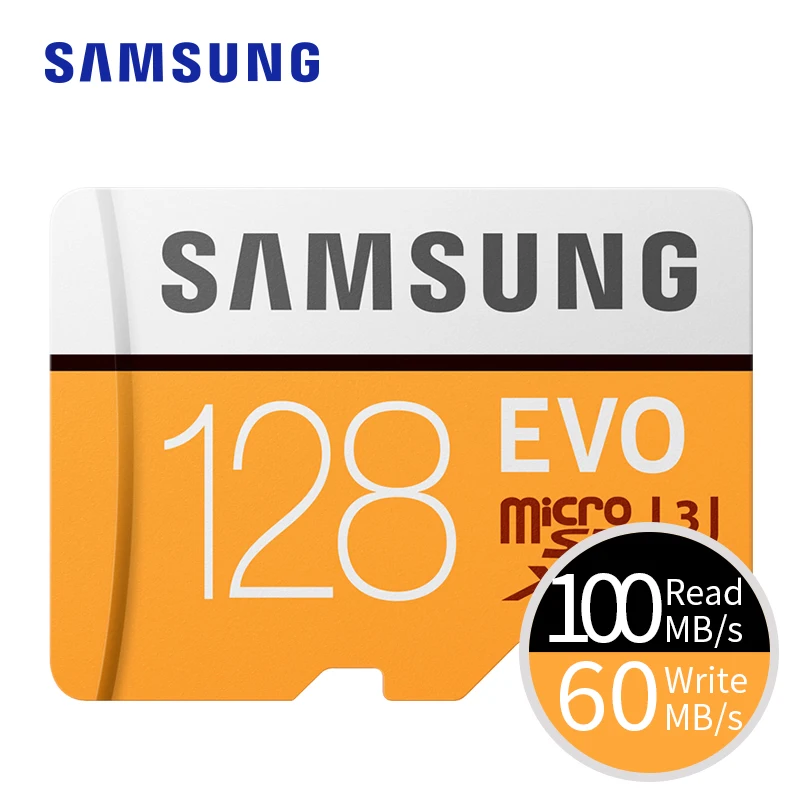 SAMSUNG U3 Micro SD 256 ГБ/128 ГБ/64 Гб SDXC U1 32 ГБ/16 ГБ SDHC класс 10 TF CF карта памяти C10 Microsd флэш-карты