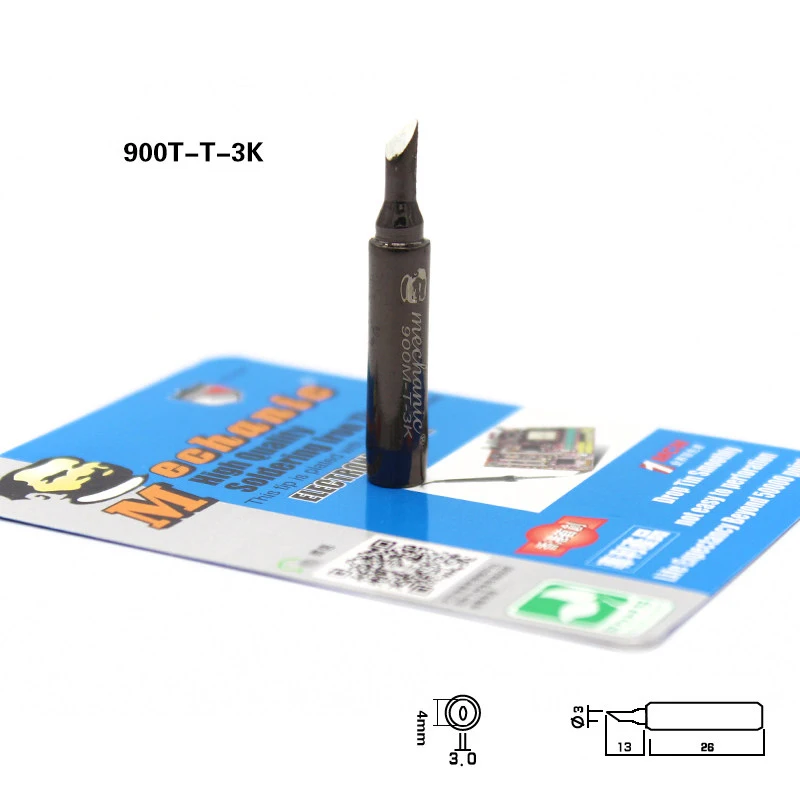 Механический антистатический паяльный наконечник бессвинцовый 900M-T сварочный припой наконечники для паяльной станции Hakko Rework наборы инструментов