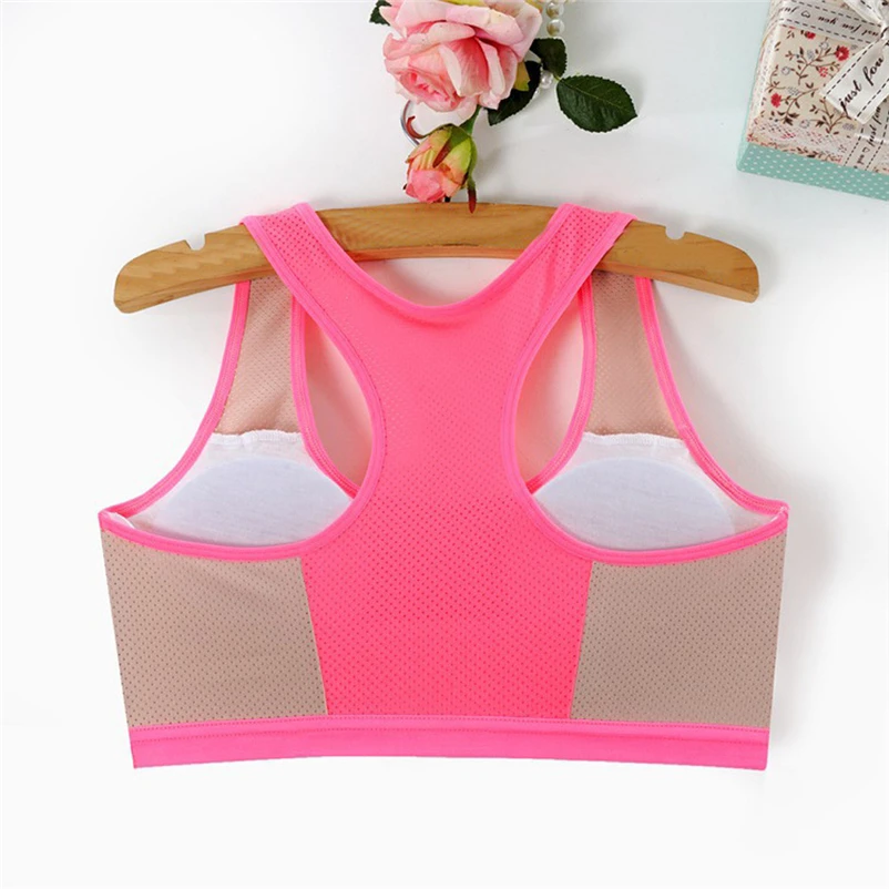 Push Up Sports Bras for Fitness Yoga Running Padded Tank Top Athletic Vest Underwear Shockproof Strappy Bra Top #FS#4JU20 (10)