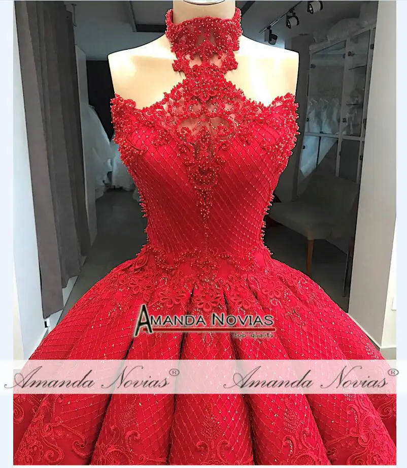 Красное бальное платье свадебное платье заказ клиента без поезда