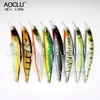 AOCLU jerkbait lures wobblers 13.5cm 18.5g Hard Bait Minnow Crank fishing lure With Magnet Bass Fresh VMC hooks 8 colors lures ► Photo 2/6