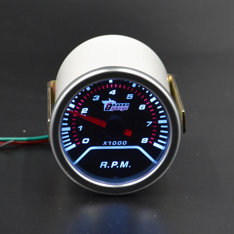 Тахометр Dragon 2 &quot тахометр с белсветильник светом 52 мм 4 6 8 8000 об/мин|backlight| |