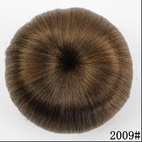 JOY& BEAUTY, форма яблока, диаметр 12 см, синтетический шиньон, 7 цветов, высокотемпературное волокно, зажим для волос, булочка, женские, пончики, роликовые волосы - Цвет: #530