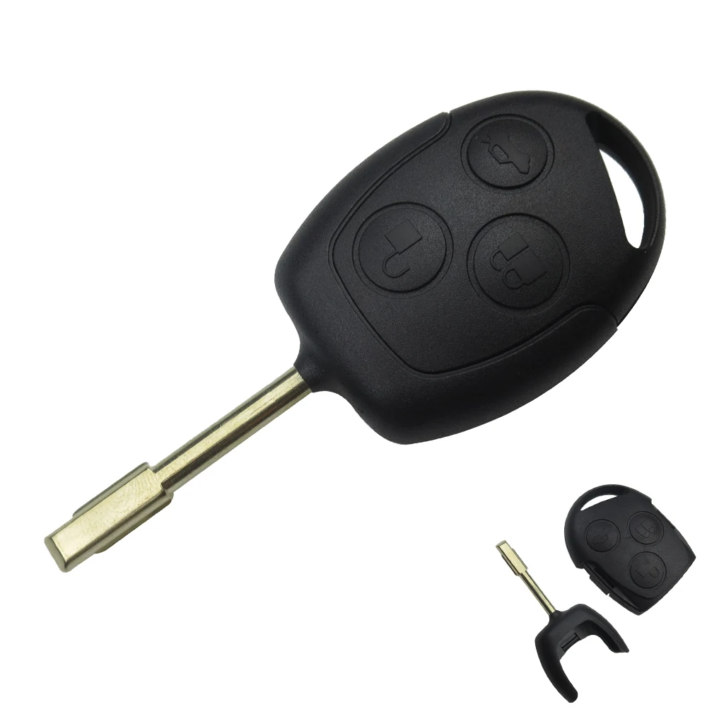 Okeytech 3 Buttons Blade Uncut For font b Ford b font Mondeo Focus 2 3 Festiva