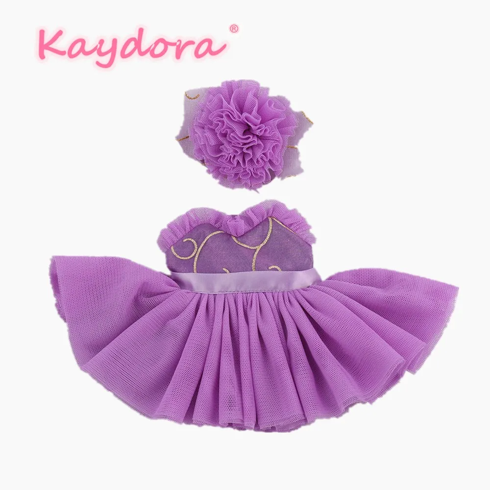 Модная Одежда для куклы KAYDORA 10 дюймов фиолетовое платье аксессуары кукол