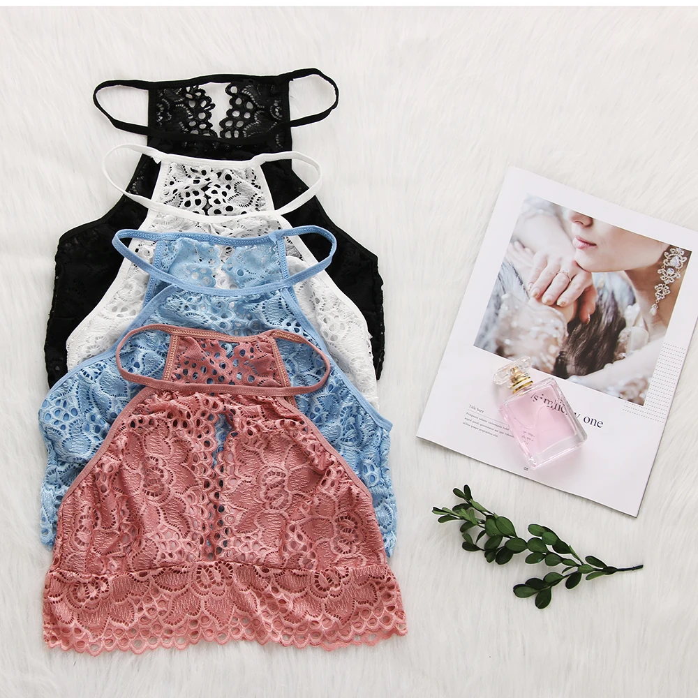 Fashion Women Summer Sexy Lace Vest Lady Open Slit Cut Out Plunging Bralette Bras Breathable Black Crop Tops Lingerie S/M/L/XL Fashion Women Summer Sexy Lace Vest Lady Open Slit Cut Out Plunging Bralette Bras Breathable Black Crop Tops Lingerie S/M/L/XL