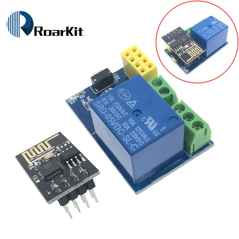 

ESP8266 5V WiFi Relay Module Things Smart Home Remote Control Switch Phone APP +ESP8266 Wireless WIFI Module