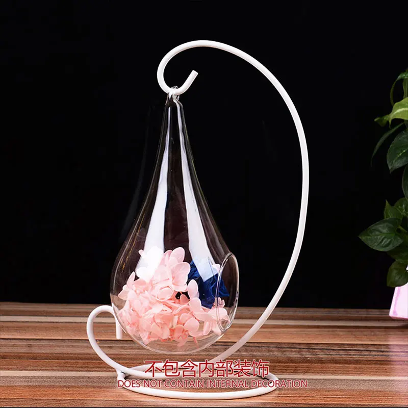 Новая прозрачная стеклянная ваза для цветов, подвесные стеклянные контейнеры для террариума, капающие микро-Ландшафтные вазы Teraryum Soliflore Verre