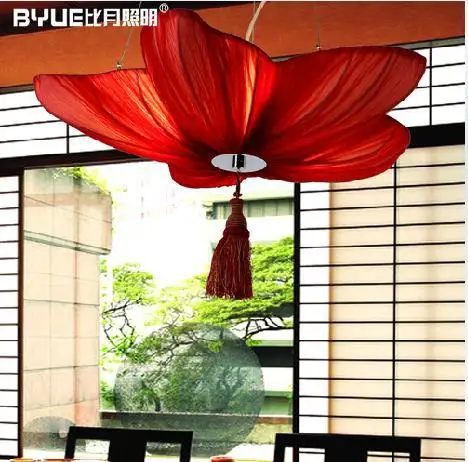 

New Chinese Art Southeast Asia Luminaire Pendant Light Lamparas Restaurant Lamp