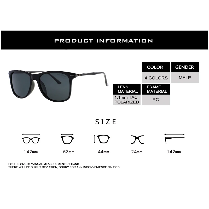 men's polarized sunglasses clearance