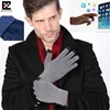 Gants de sport d'hiver chauds à 3 doigts pour écran tactile, pour iphone/ipad et tous les smartphones, gants tricotés en laine, Neri brossé ► Photo 1/6