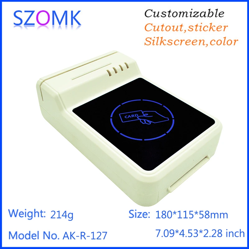 

4 pcs a lot access control lock box plastic junction box industry lectrical enclosure for project 180*115*58mm