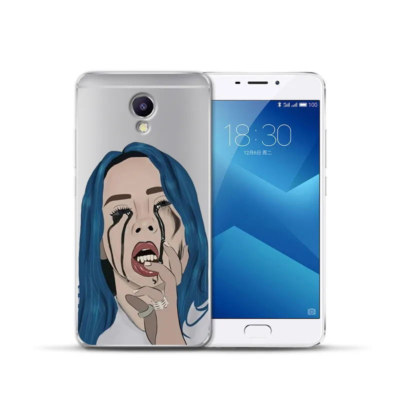 Роскошный Billie eilish для Meizu M3S M5 M5S M5C M6 M3 M5 M6 Note U10 U20 чехол для телефона Coque Etui capa Funda shell capinha милый - Цвет: 1802